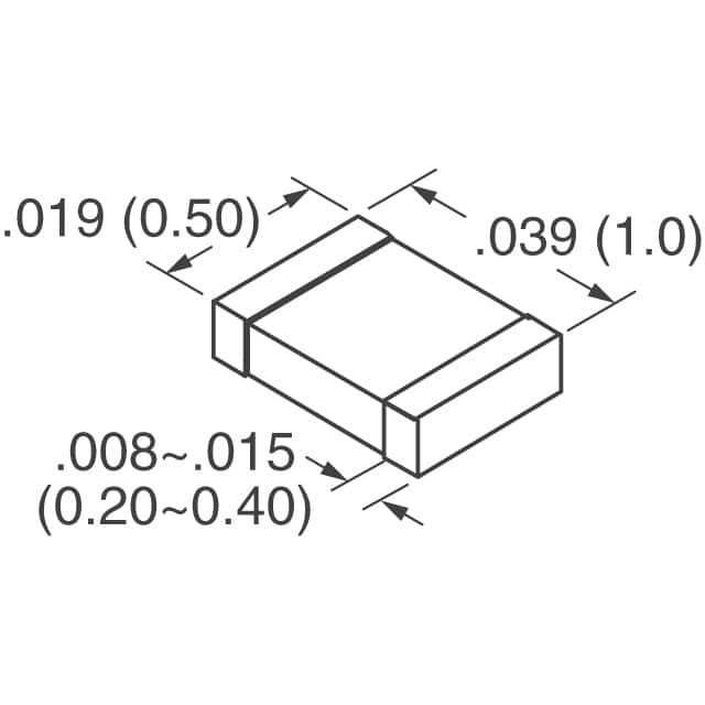 C0402C123K9RAC7867 KEMET  Condensateurs en céramique